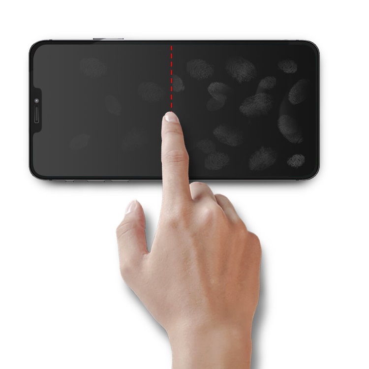 Защитное стекло MOCOLL полноразмерное 2.5D для iPhone 12/12 Pro (серия Arrow) приватное