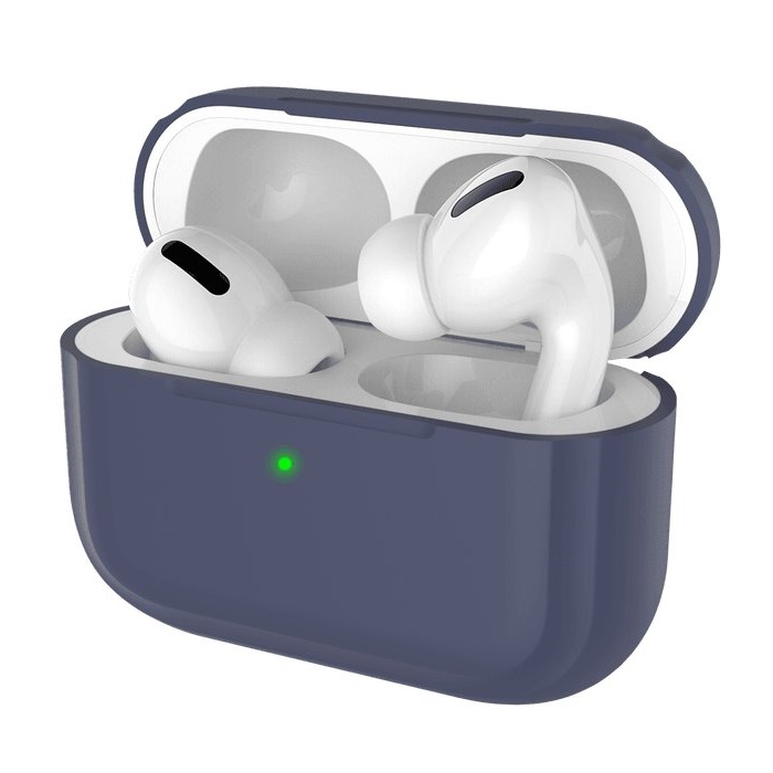 Силиконовый чехол Deppa Blue для AirPods Pro (47031)
