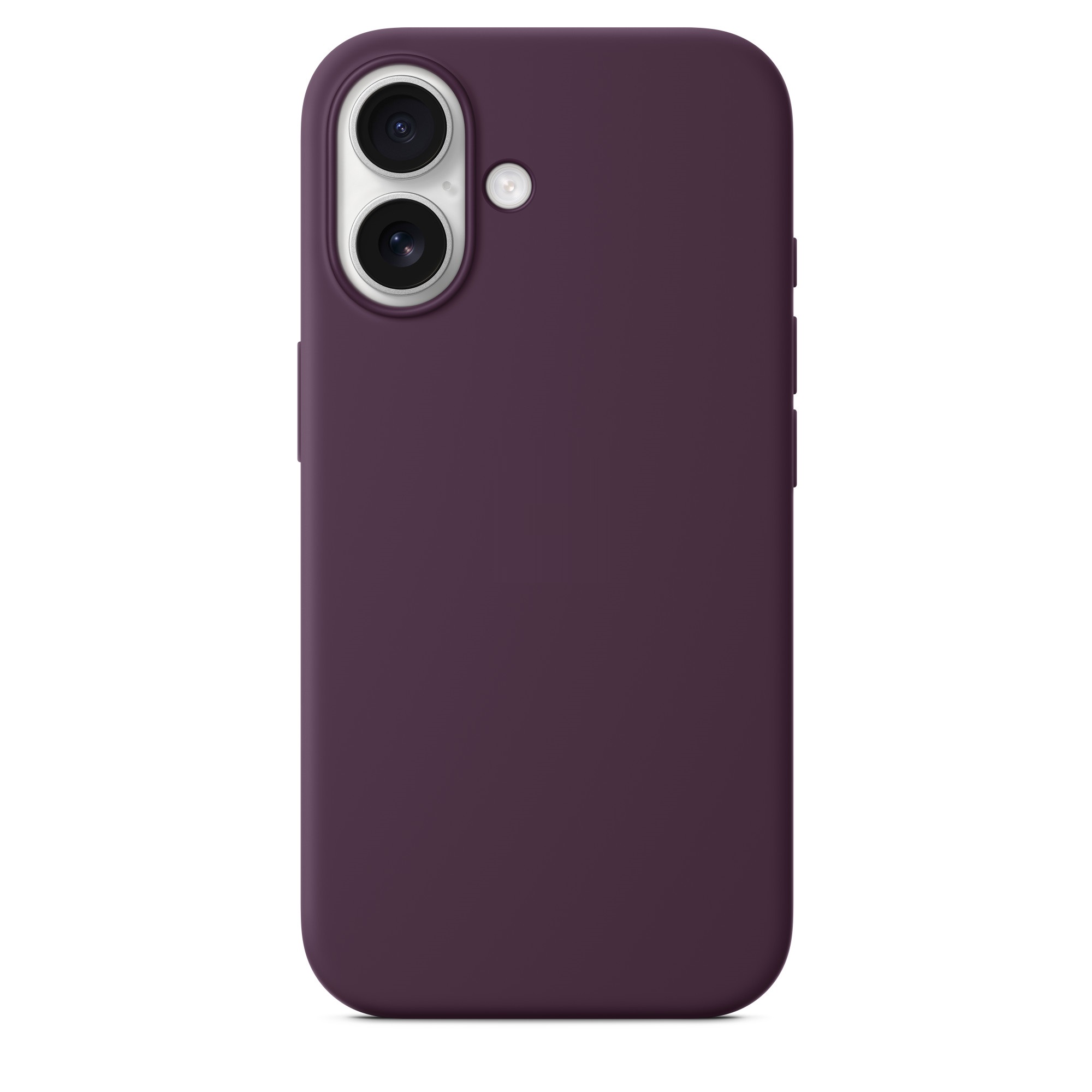 Силиконовый чехол Naturally Silicone Case with MagSafe Plum для iPhone 16