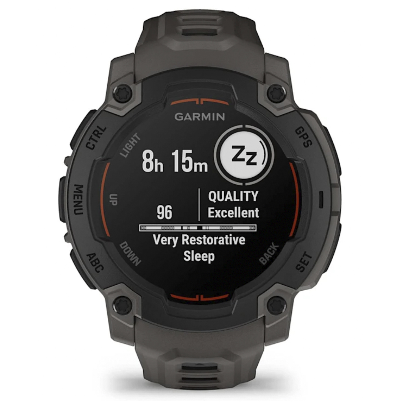 Умные часы Garmin Instinct E – 45 mm Black with Charcoal Band (010-02933-00)
