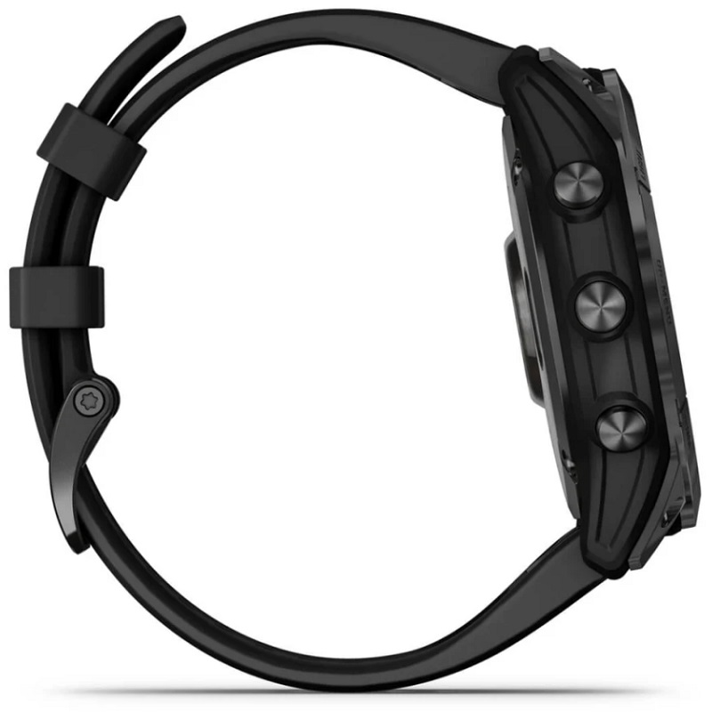 Умные часы Garmin fenix 7X – Solar Edition Slate grey with black band (010-02541-01)