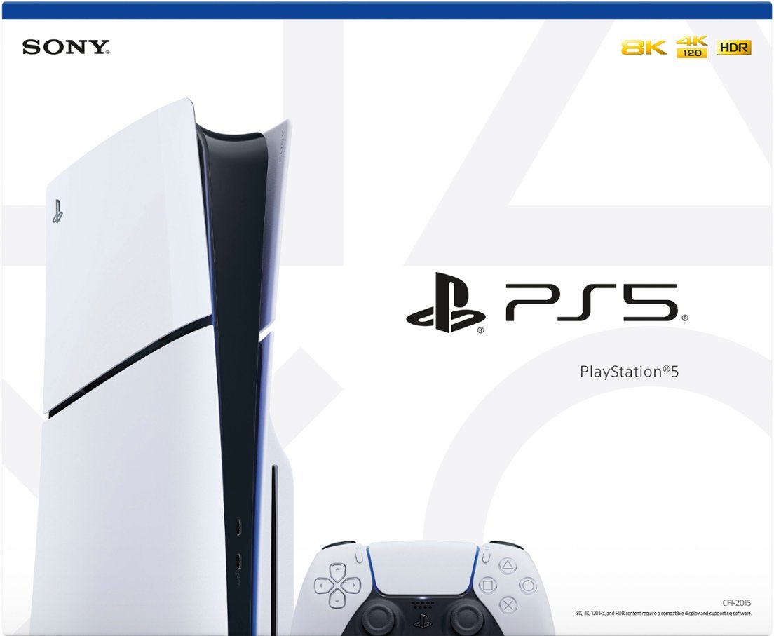 Игровая приставка Sony PlayStation 5 Slim 1TB (1 ревизия с приводом Blu-Ray) (CFI-2016А)