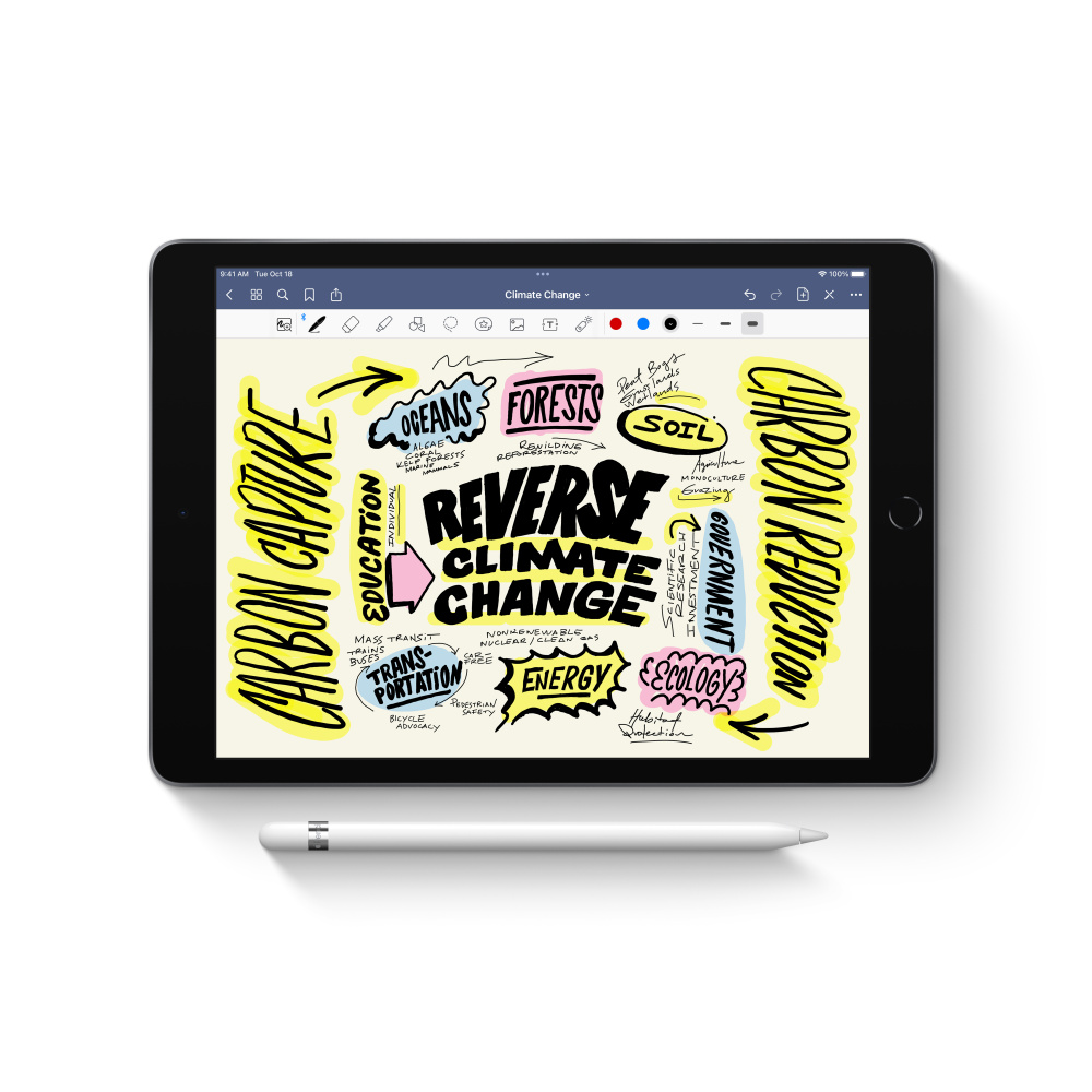 Стилус Apple Pencil (1-го поколения) с USB-C to Apple Pencil адаптером (MQLY3)