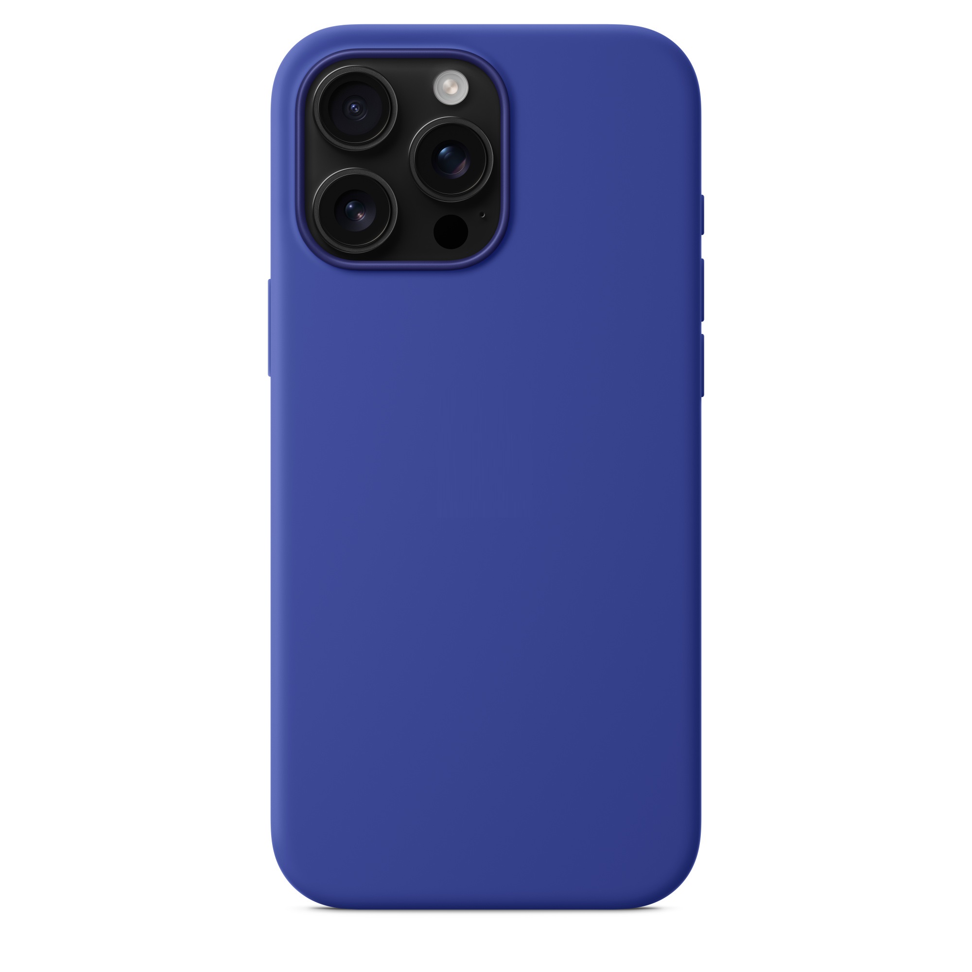 Силиконовый чехол Naturally Silicone Case with MagSafe Ultramarine для iPhone 16 Pro Max
