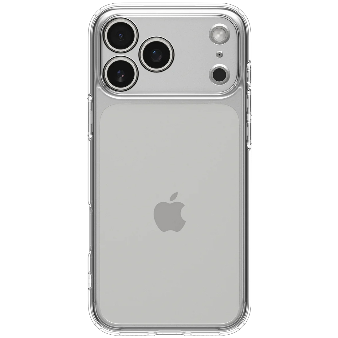 Силиконовый чехол прозрачный для iPhone 17 Pro Max