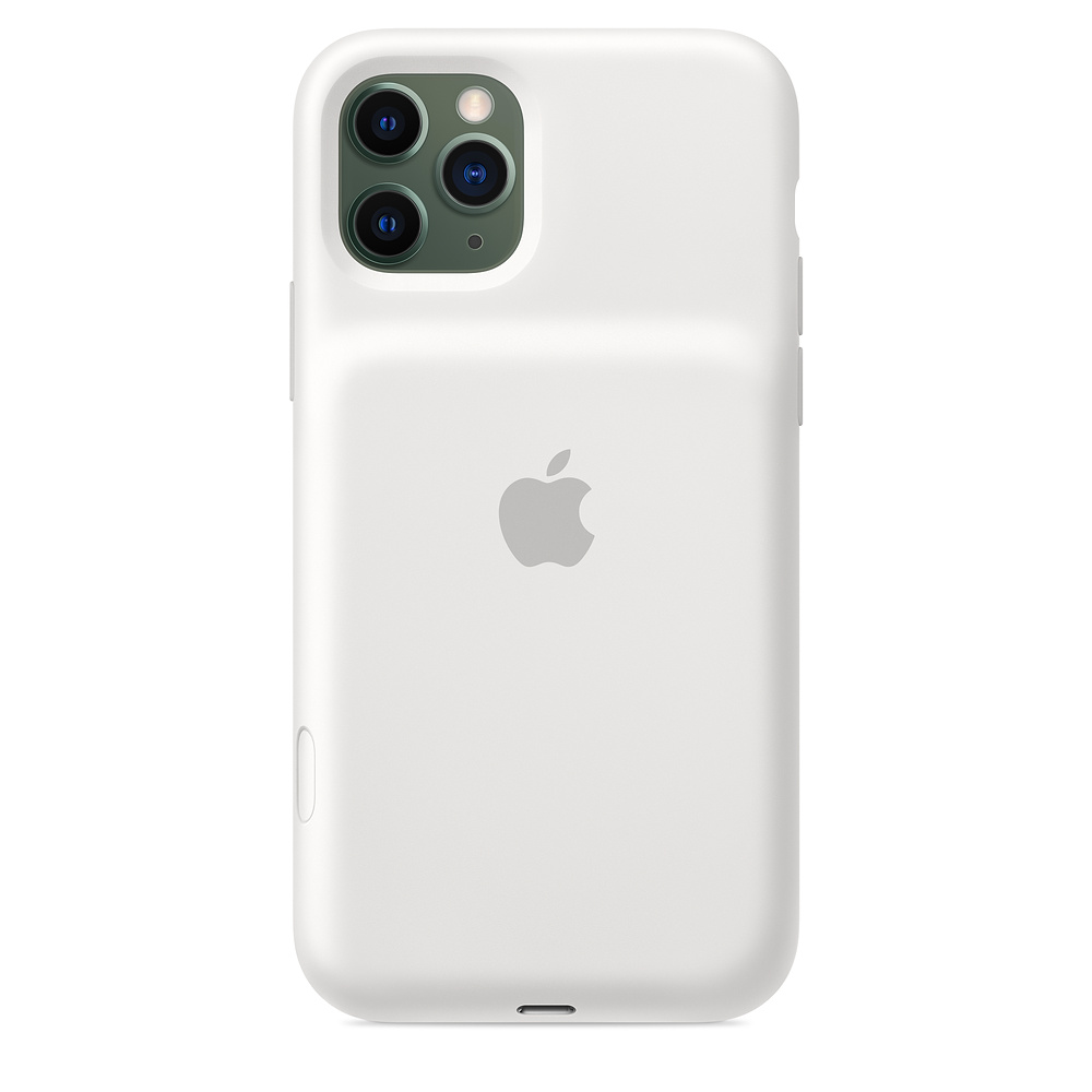 Силиконовый чехол-аккумулятор Apple Smart Battery Case White (MWVM2ZM/A) для iPhone 11 Pro