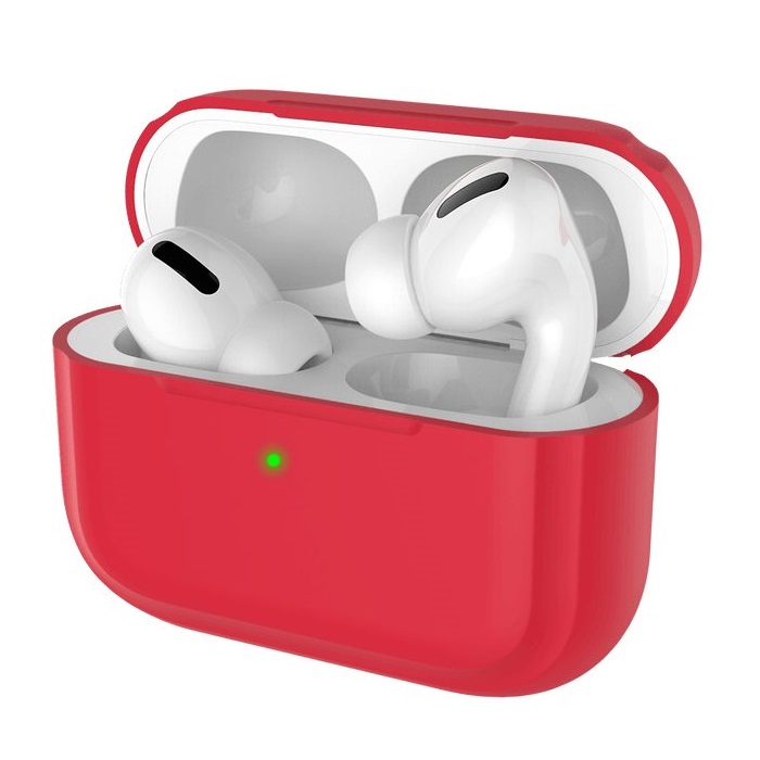 Силиконовый чехол Deppa Red для AirPods Pro (47036)
