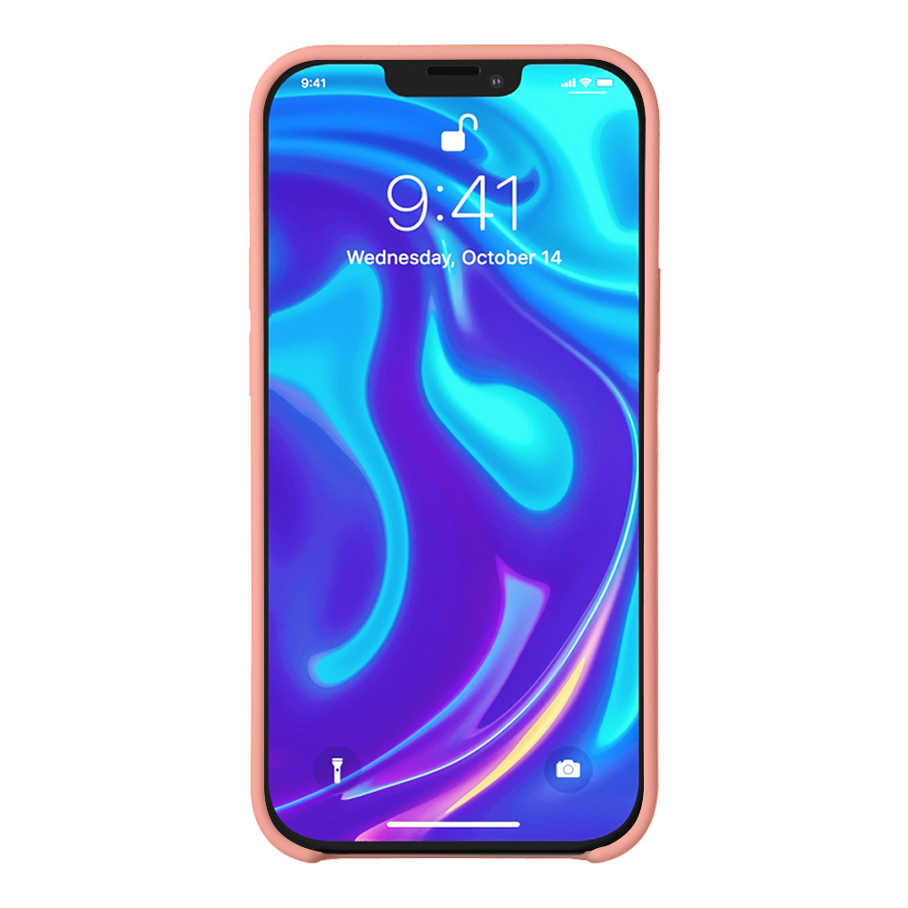 Чехол Deppa Liquid Silicone Case Pink (87710) для Apple iPhone 12 mini