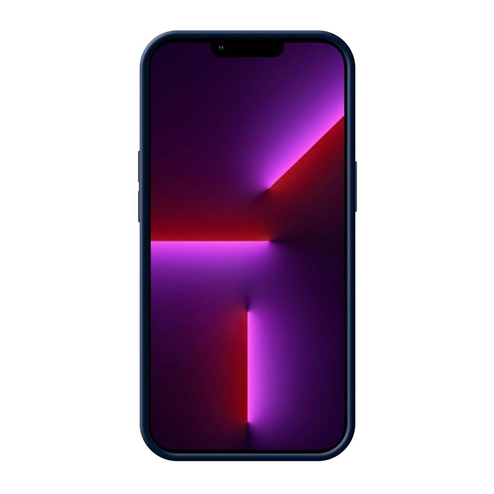 Чехол Deppa Case Liquid Silicone Pro Blue Graphite (88101) для Apple iPhone 13 Pro