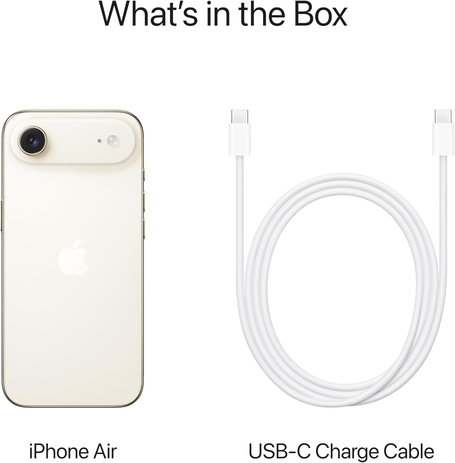 Смартфон Apple iPhone Air 1TB Light Gold (eSIM)