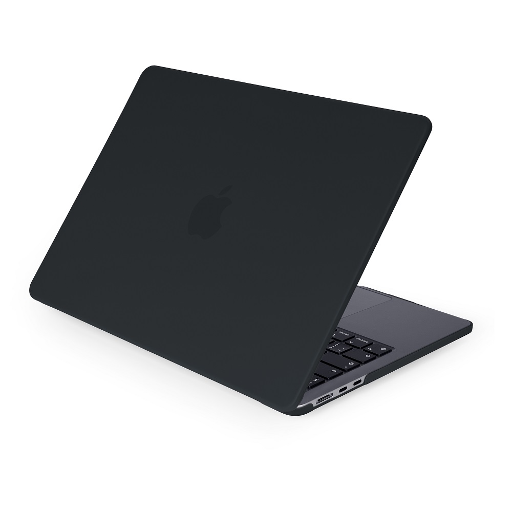 Чехол-накладка Gurdini HardShell Case Matte Black для Apple MacBook Air 13.6 (M2/M3/M4/M5)