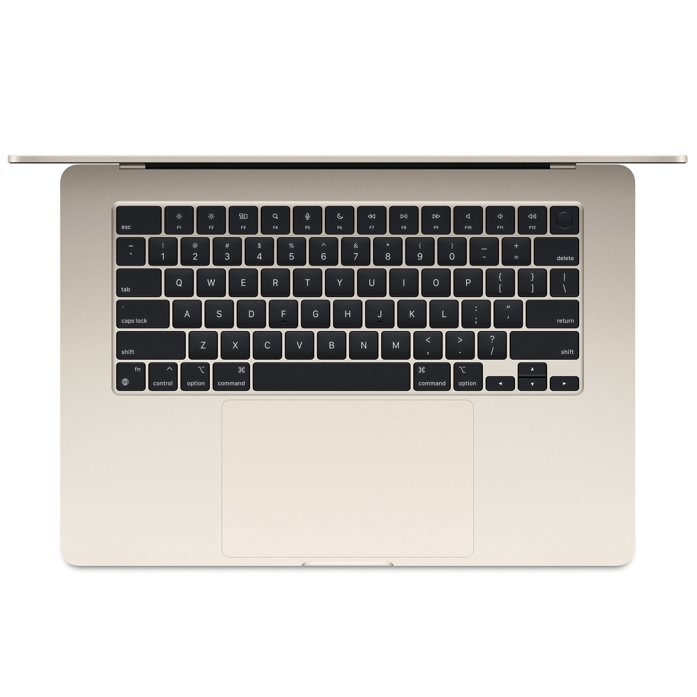 Ноутбук Apple MacBook Air 15 2024 M3 (15.3/2880x1864/24GB/512GB SSD/Apple graphics 10-core) Starlight (MC9K4)