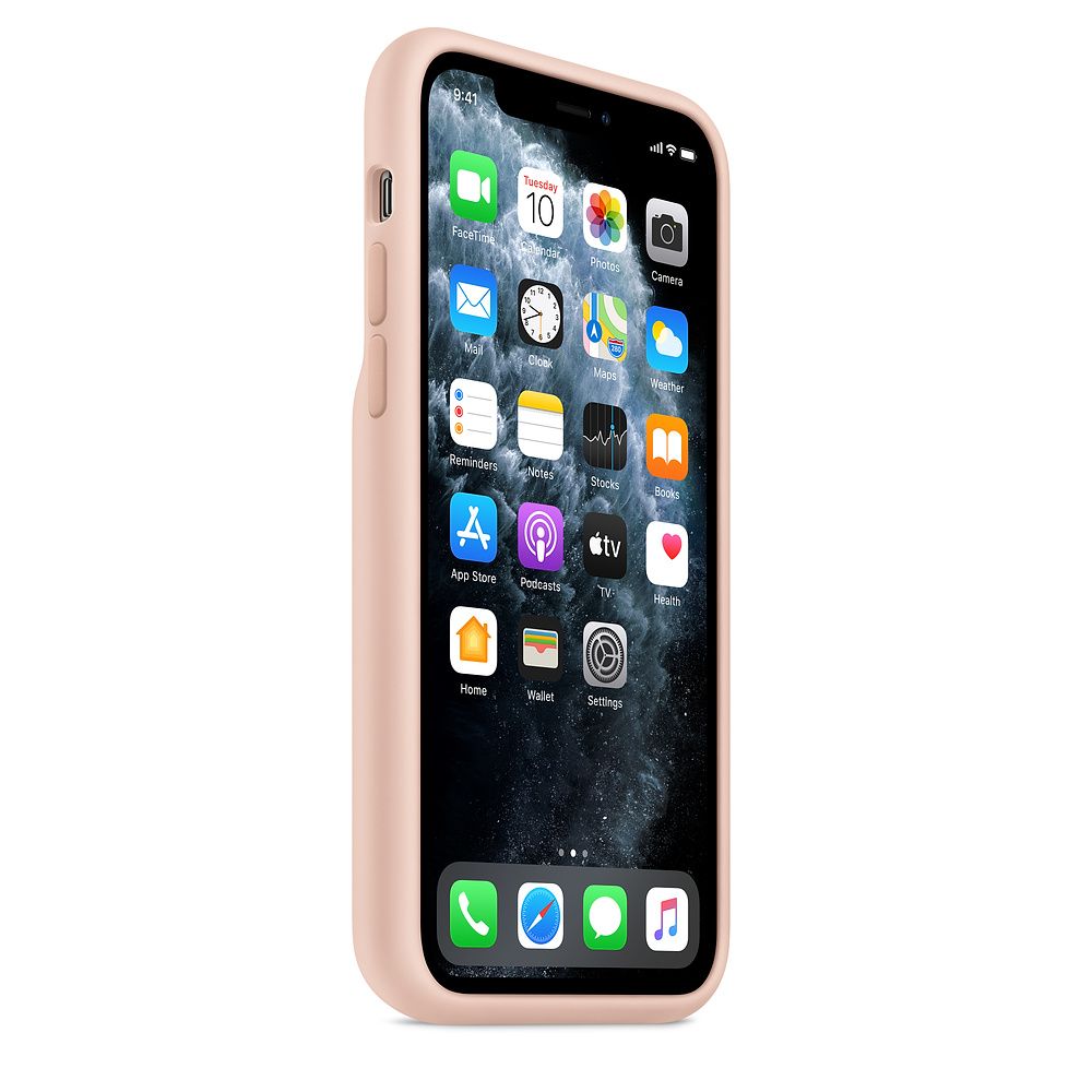 Силиконовый чехол-аккумулятор Apple Smart Battery Case Pink Sand (MWVN2ZM/A) для iPhone 11 Pro