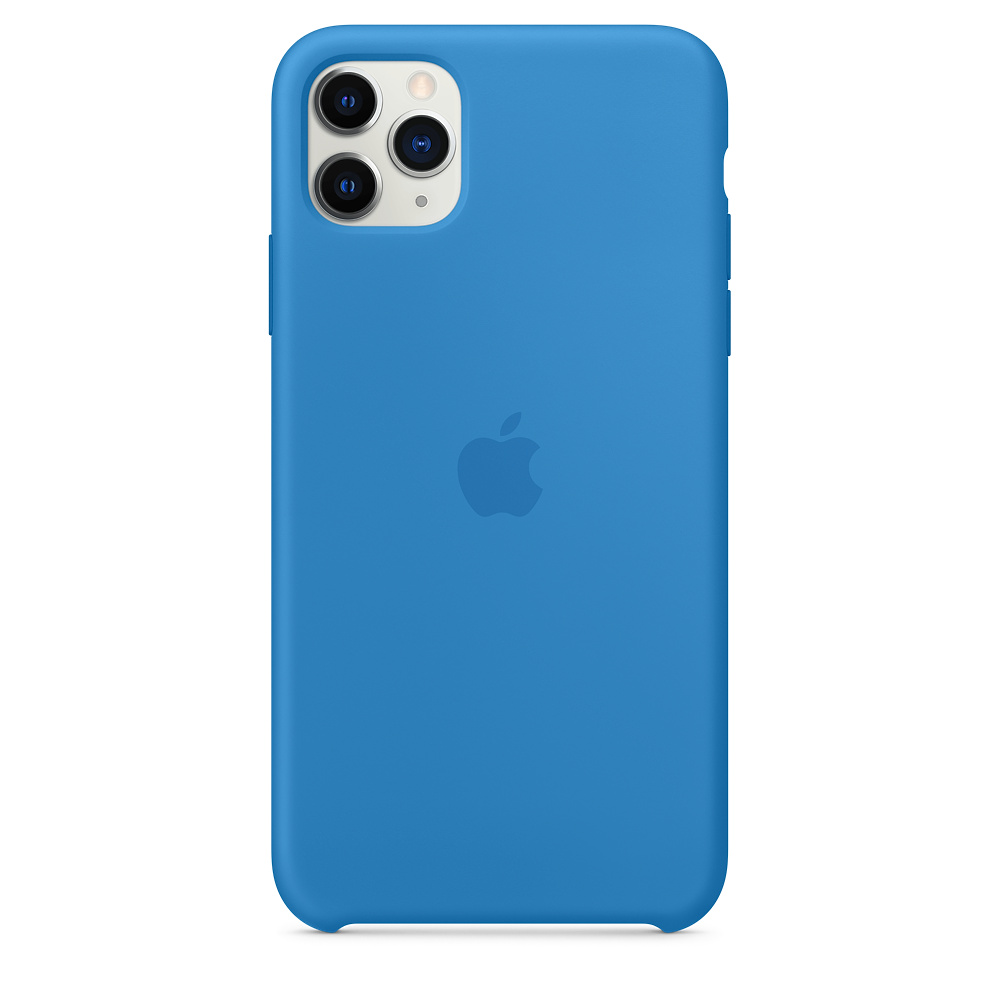 Силиконовый чехол Apple iPhone 11 Pro Max Silicone Case - Surf Blue (MY1J2ZM/A) для iPhone 11 Pro Max