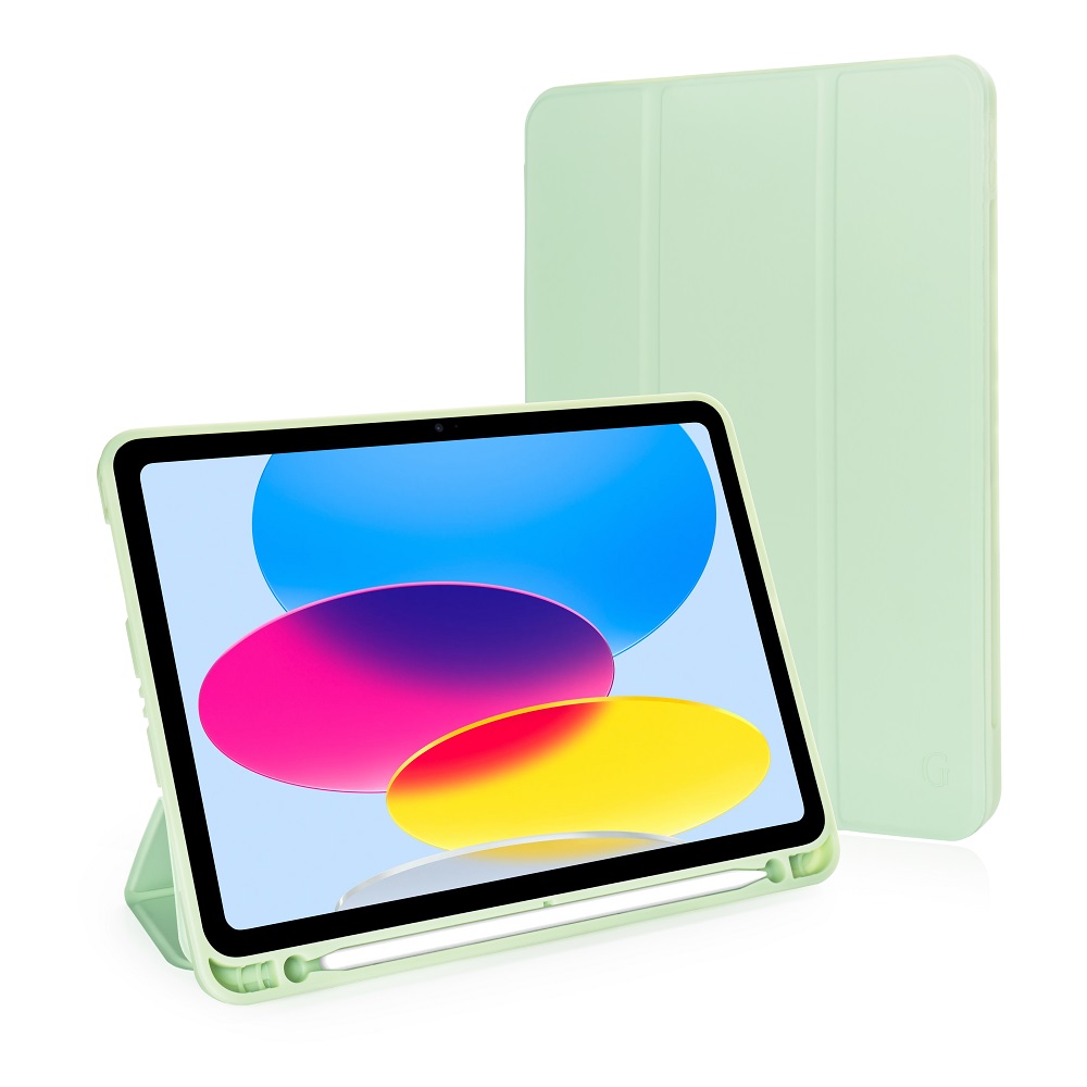 Чехол-книжка Gurdini Milano Series (pen slot) для iPad 10.9 (2022)/11 (2025 A16) Green