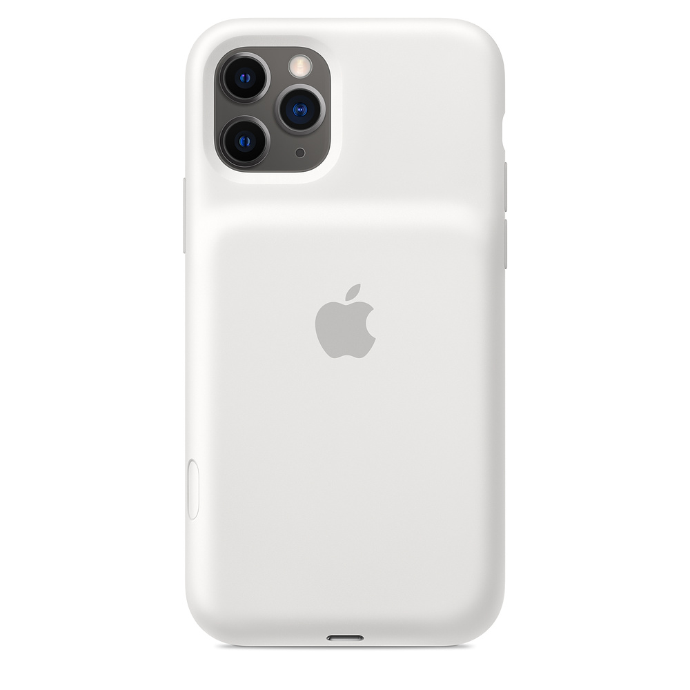 Силиконовый чехол-аккумулятор Apple Smart Battery Case White (MWVM2ZM/A) для iPhone 11 Pro