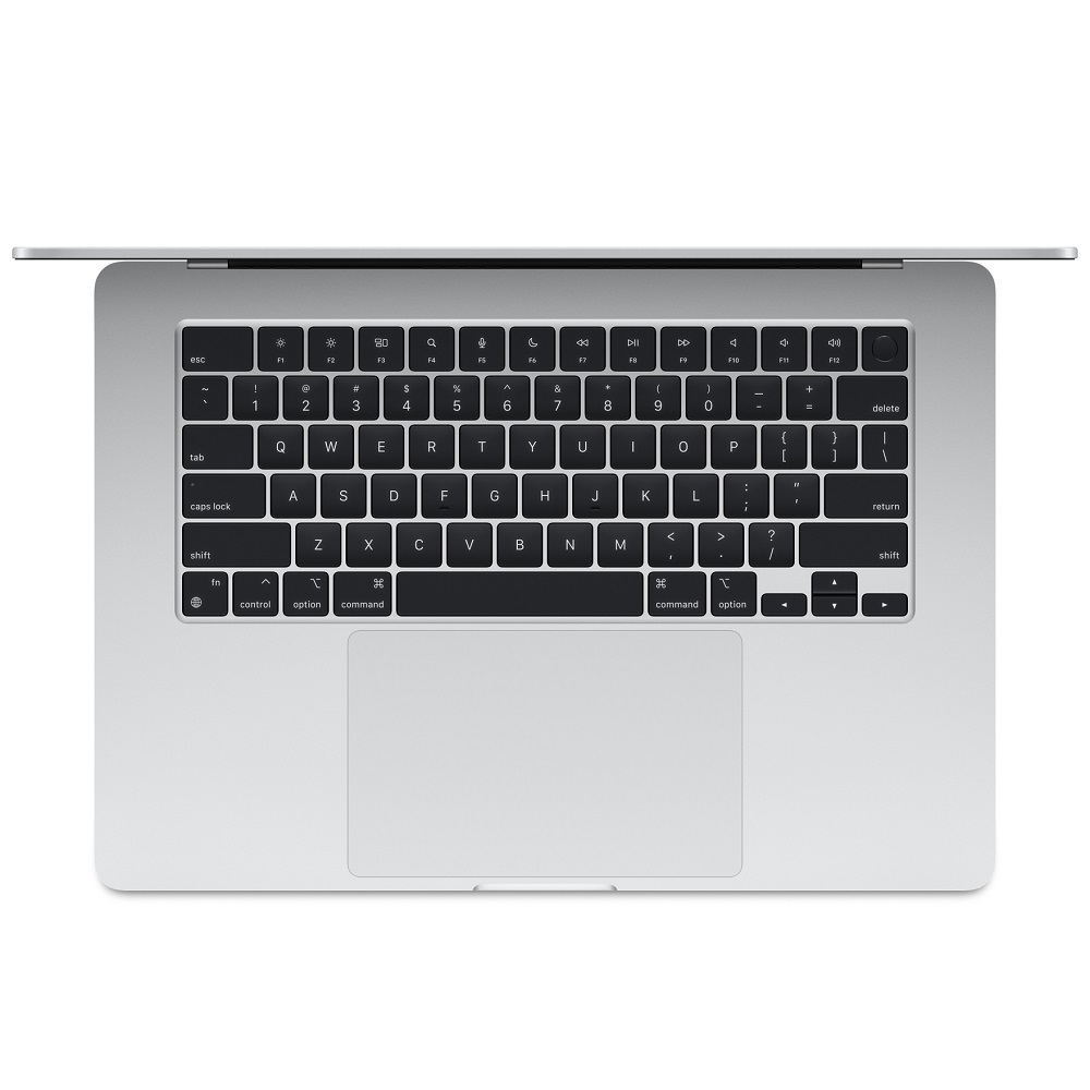 Ноутбук Apple MacBook Air 15 2024 M3 (15.3/2880x1864/8GB/512GB SSD/Apple graphics 10-core) Silver (MRYQ3)