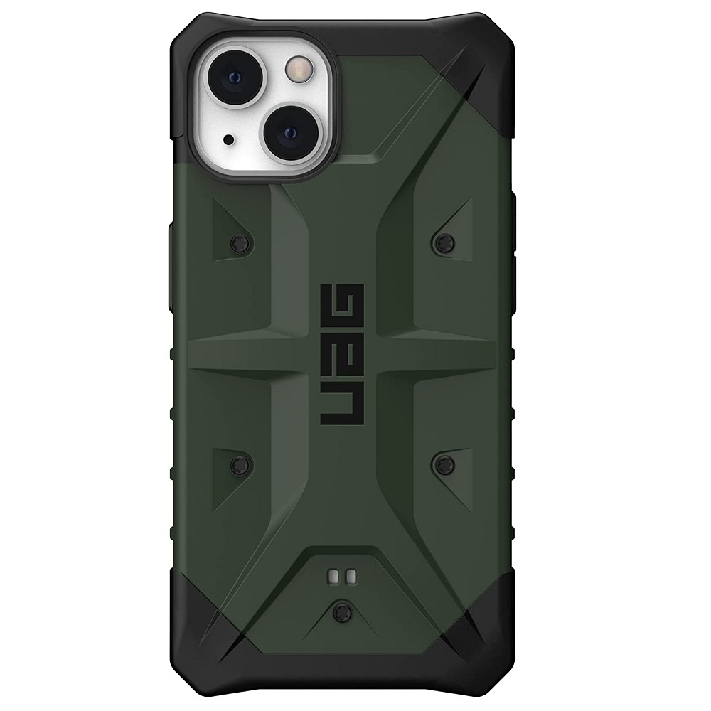 Противоударный защитный чехол UAG Pathfinder Olive для iPhone 13