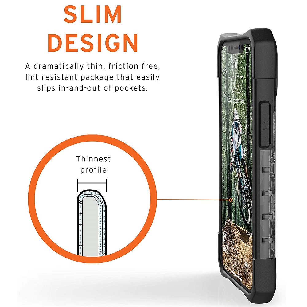 Противоударный защитный чехол UAG Plasma Ice для iPhone 12 mini