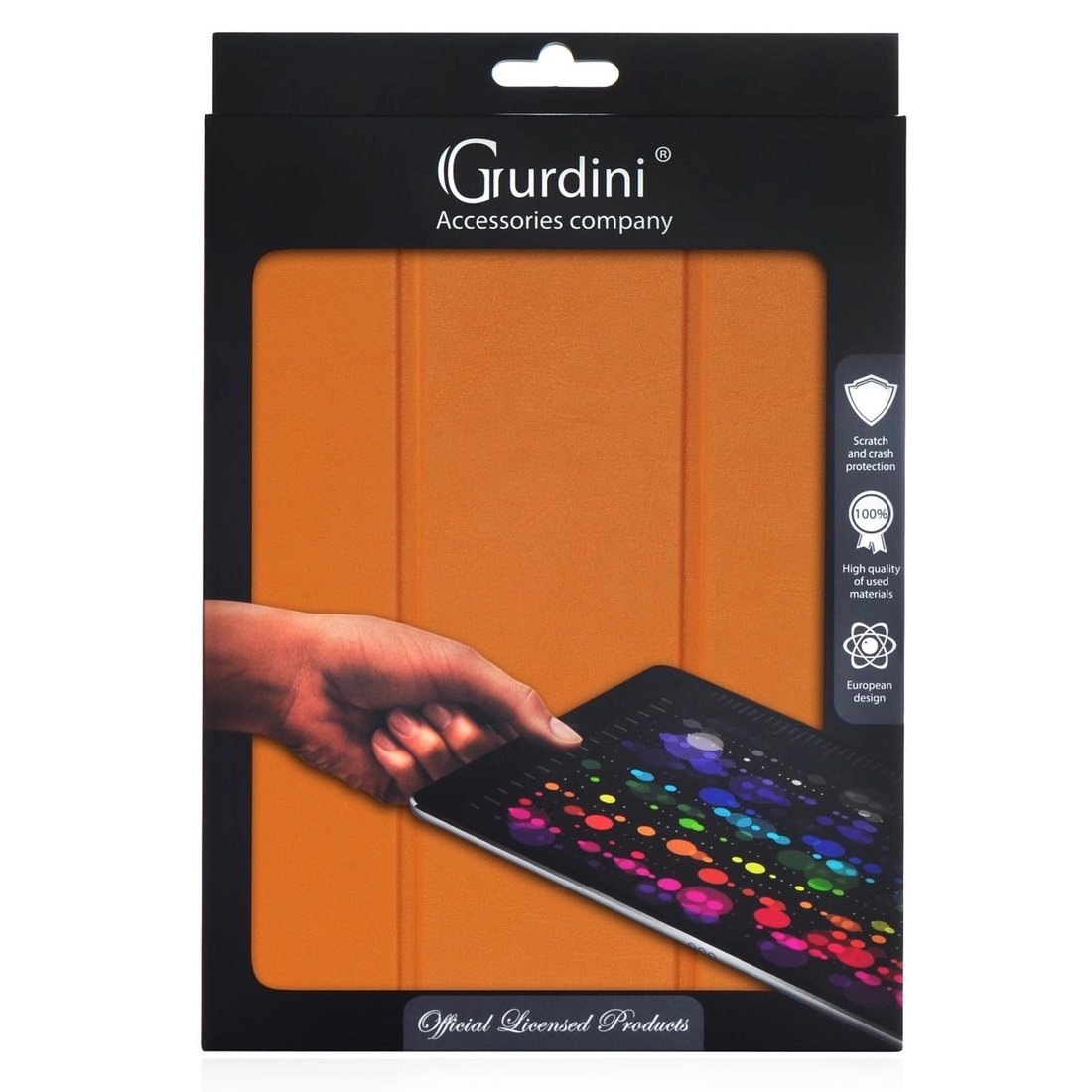 Чехол-книжка Gurdini Leather Series (pen slot) Light Brown для iPad Pro 10.5/iPad Air (2019)