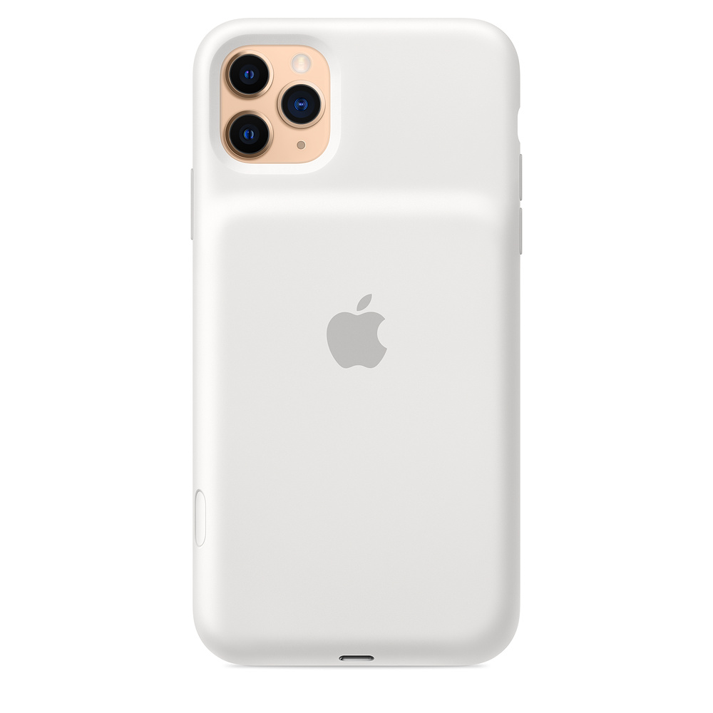 Силиконовый чехол-аккумулятор Apple Smart Battery Case White (MWVQ2ZM/A) для iPhone 11 Pro Max