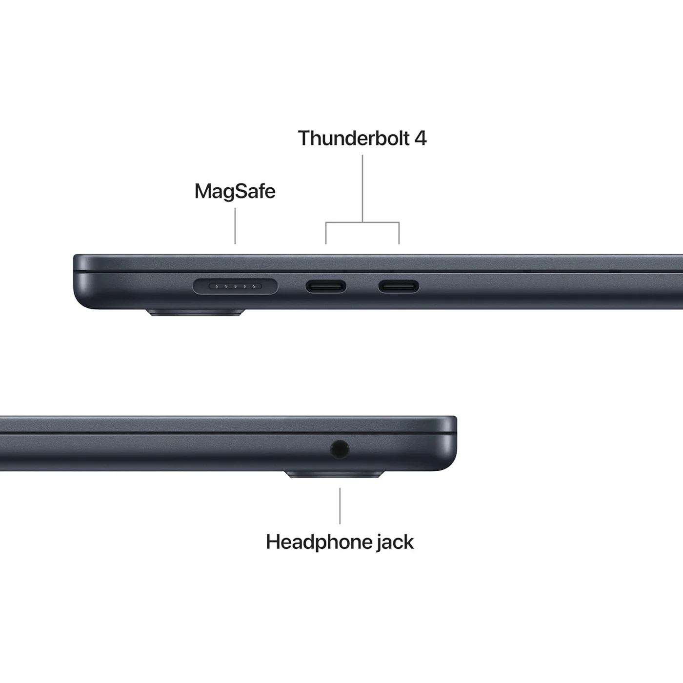 Ноутбук Apple MacBook Air 15 2026 M5 (15.3/2880x1864/32GB/512GB SSD/Apple graphics 10-core) Midnight (Z1LW0012HH)