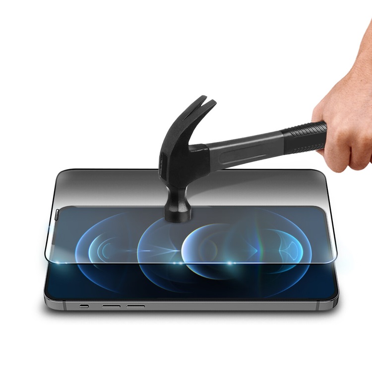 Защитное стекло MOCOLL полноразмерное 2.5D для iPhone 12/12 Pro (серия Arrow) приватное