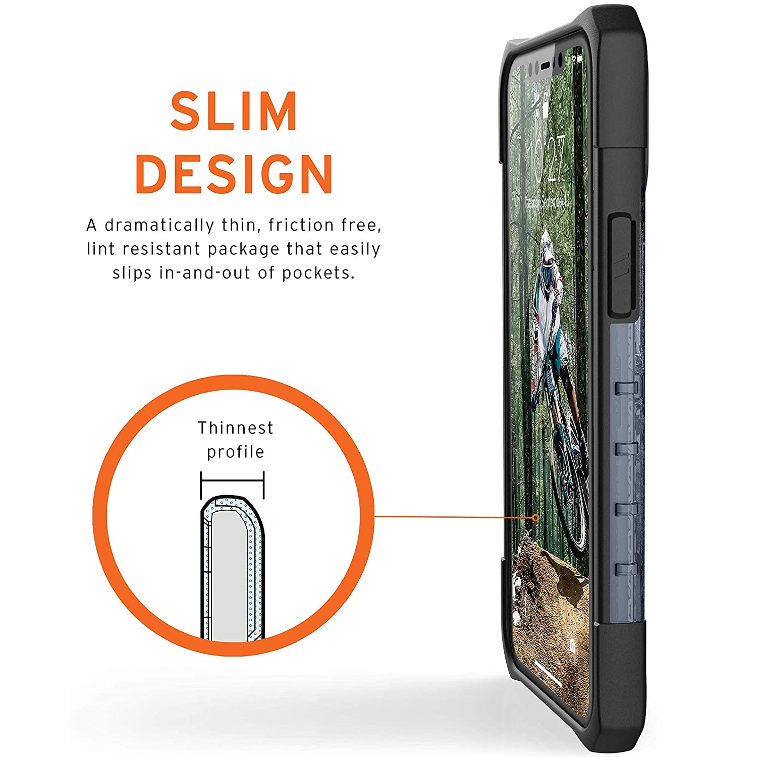 Противоударный защитный чехол UAG Plasma Mallard для iPhone 12 Pro Max