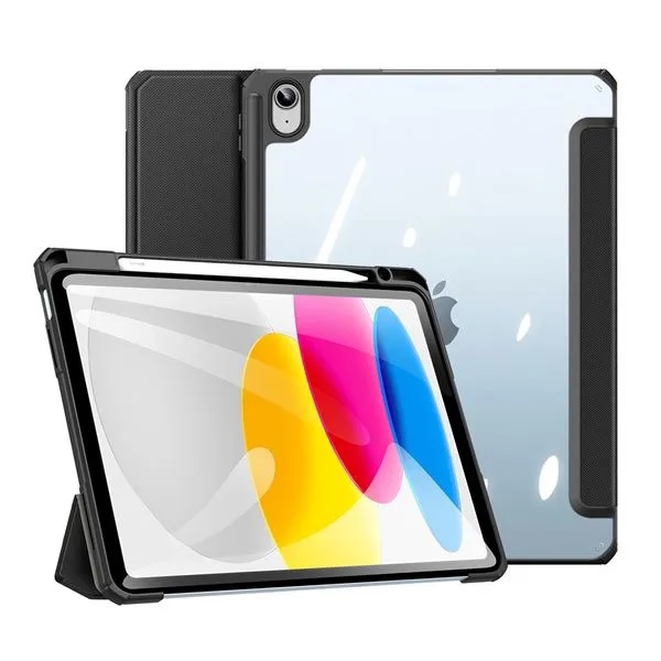 Чехол-книжка Dux Ducis для iPad 10.9 (2022)/11 (2025 A16) Domo Toby Series Black