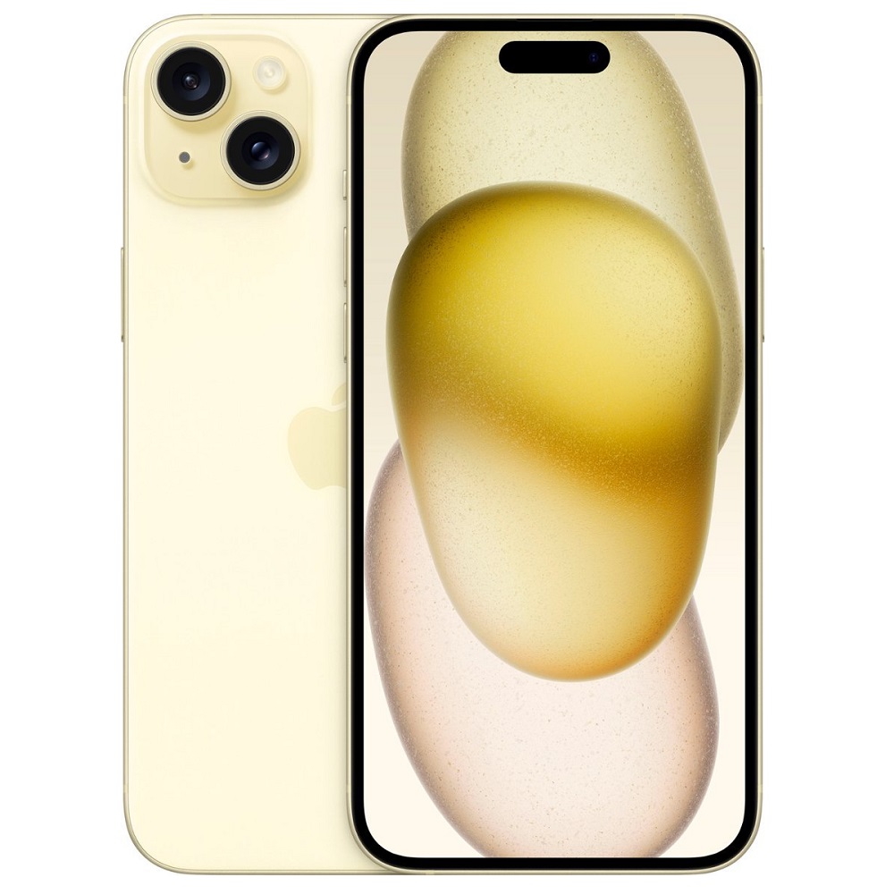 Смартфон Apple iPhone 15 Plus 256GB Yellow (nano SIM + eSIM) (A3093/A3094)