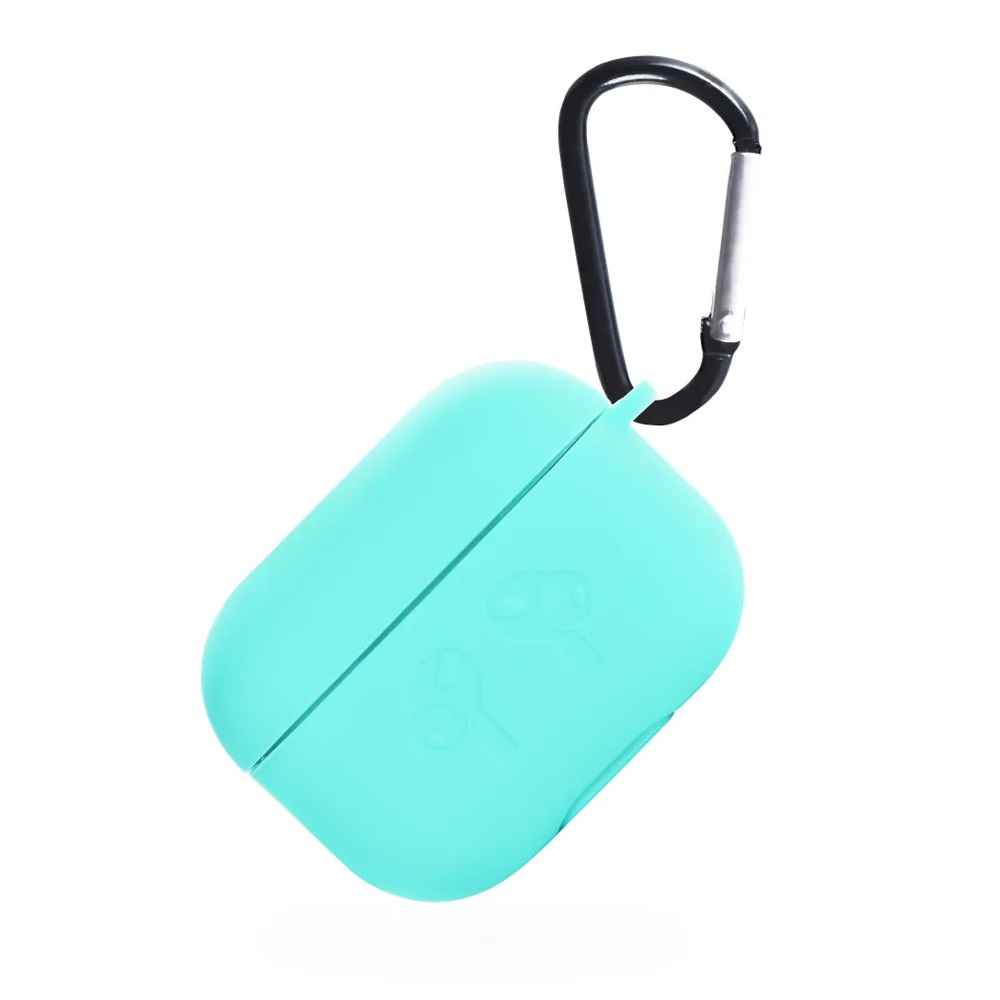 Силиконовый чехол Gurdini для AirPods Pro 2 Mint
