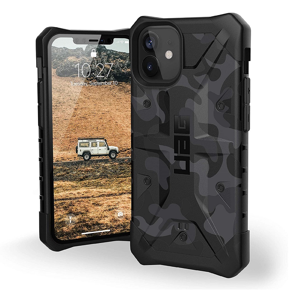 Противоударный защитный чехол UAG Pathfinder SE Midnight Camo для iPhone 12 mini