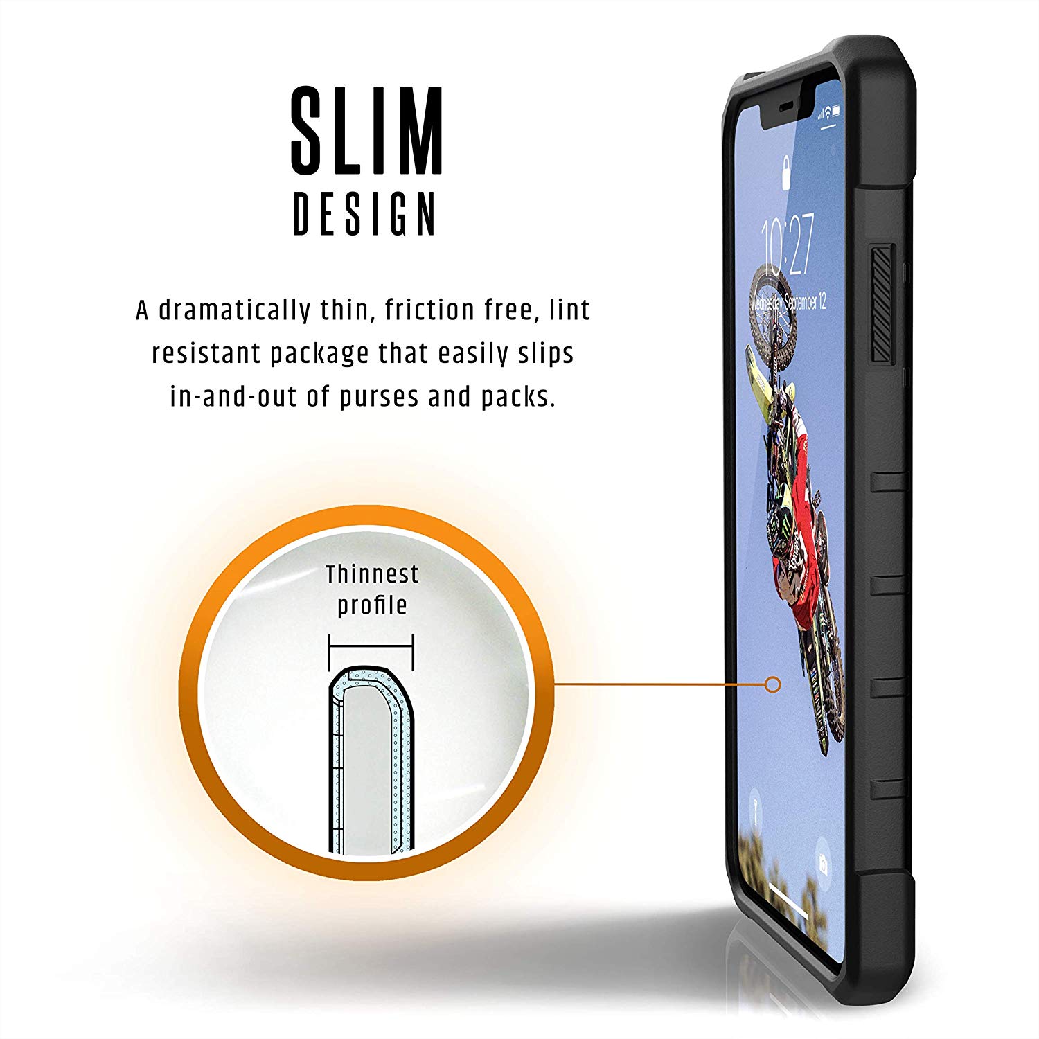 Чехол UAG Pathfinder Series Case Black для iPhone Xs Max