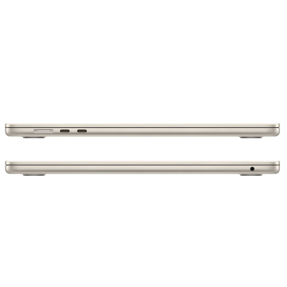 Ноутбук Apple MacBook Air 15 2024 M3 (15.3/2880x1864/24GB/512GB SSD/Apple graphics 10-core) Starlight (MC9K4)