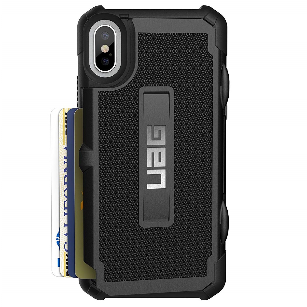 Противоударный защитный чехол UAG Trooper Black для iPhone X/XS