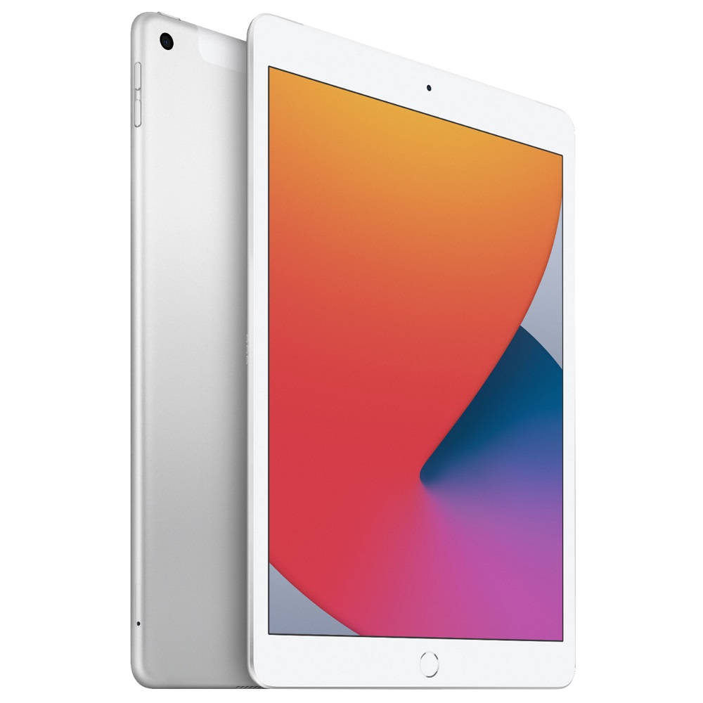 Планшет Apple iPad (2020) 128Gb Wi-Fi + Cellular Silver (MYMM2RU/A)