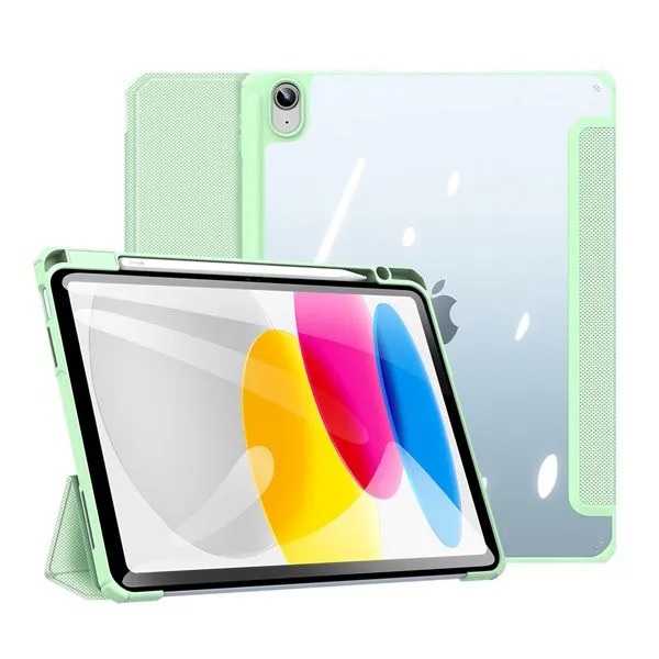 Чехол-книжка Dux Ducis для iPad 10.9 (2022)/11 (2025 A16) Domo Toby Series Green