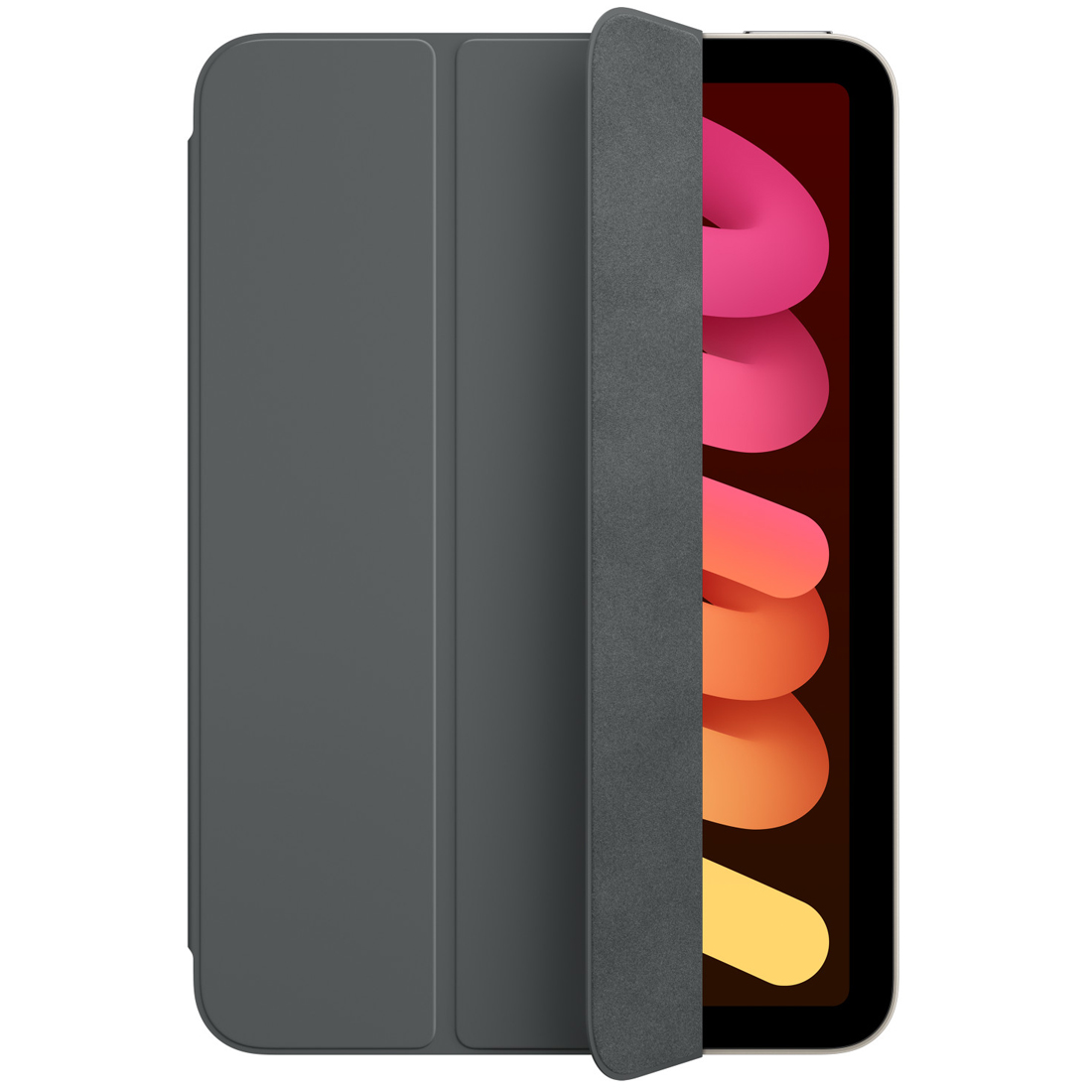 Чехол Naturally Magnet Smart Folio для iPad Mini 6 (2021)/iPad Mini 7 (2024) Charcoal Gray