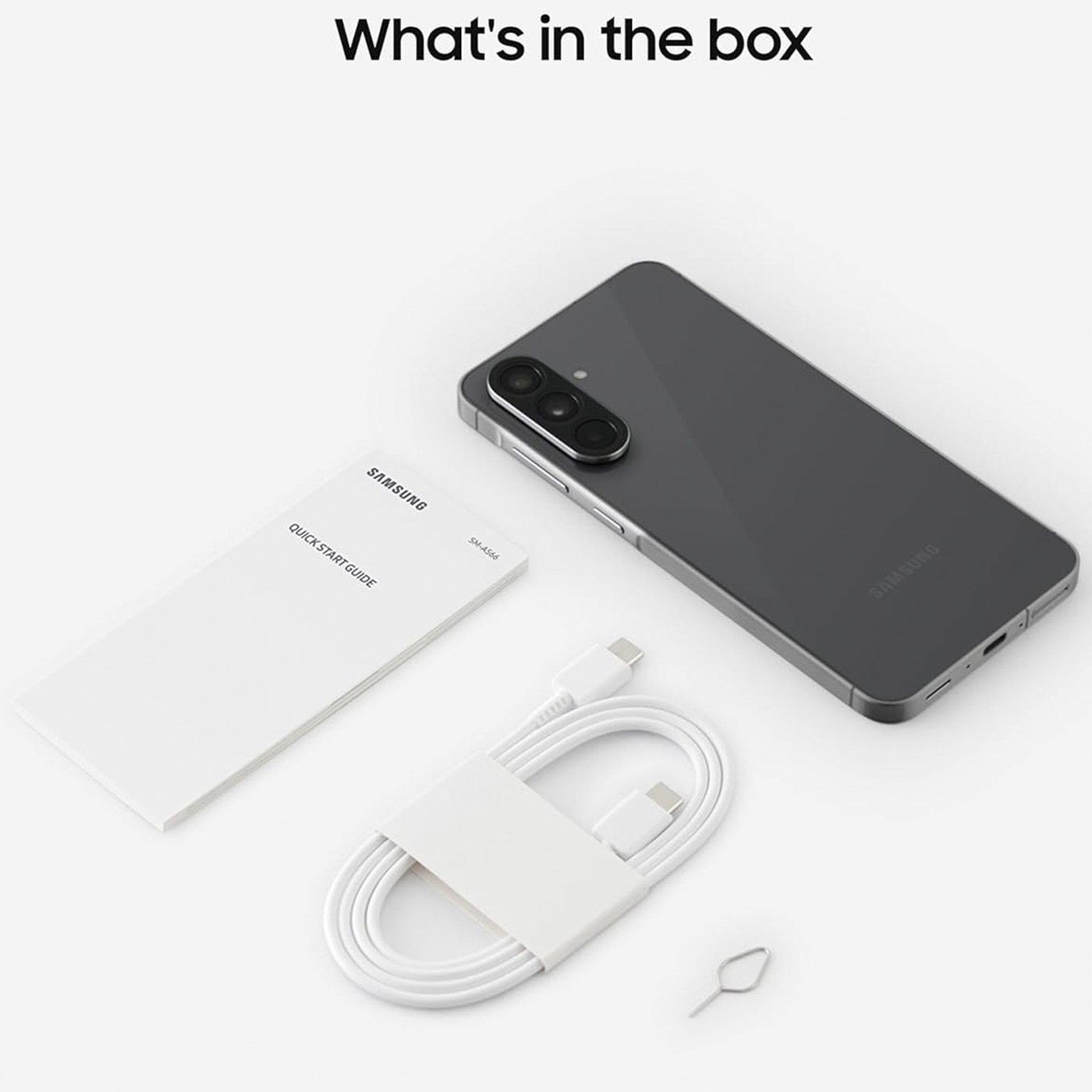 Смартфон Samsung Galaxy A56 5G 12/256GB Dual: nano SIM + eSIM Graphite (SM-A566B)