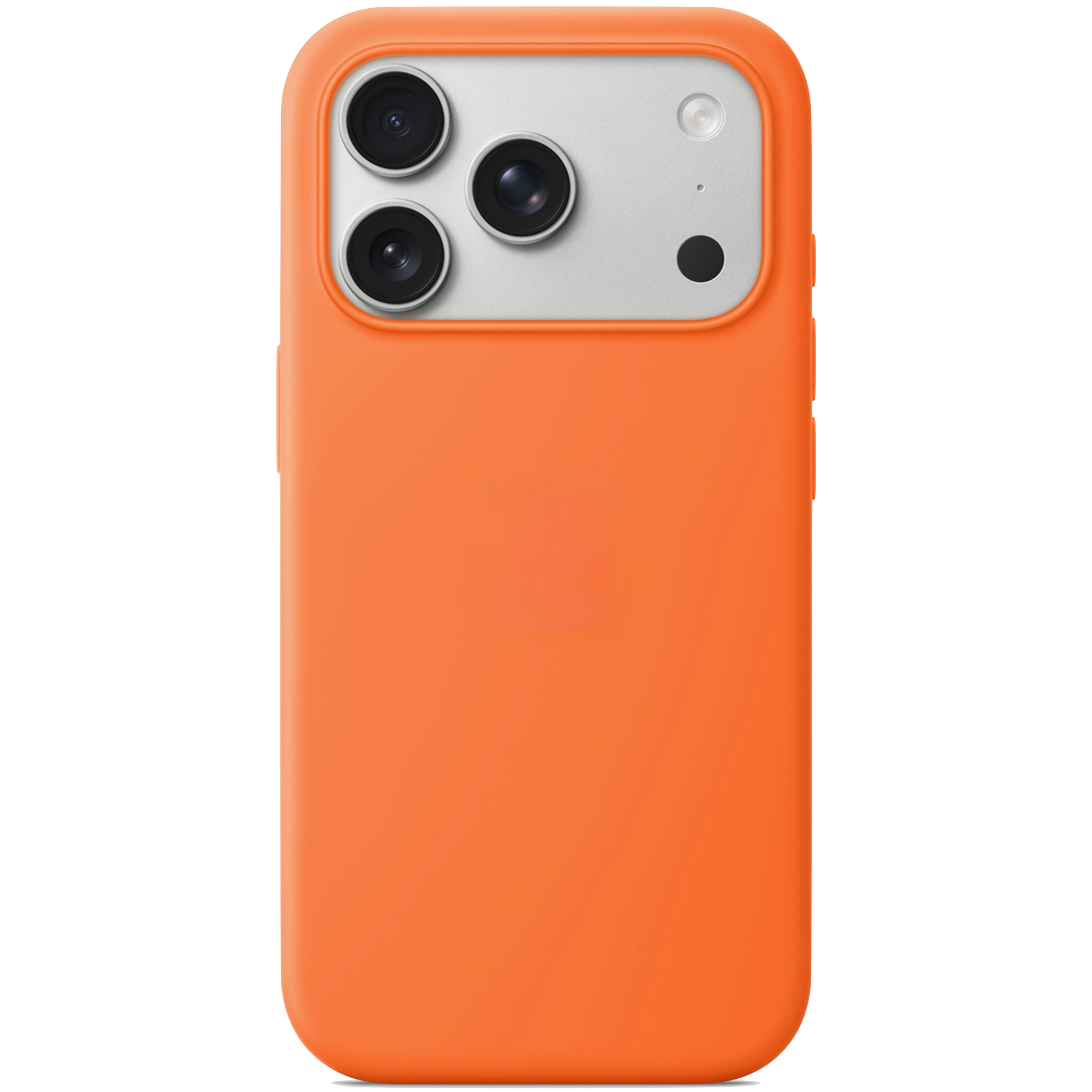 Силиконовый чехол Naturally Silicone Case with MagSafe Orange для iPhone 17 Pro