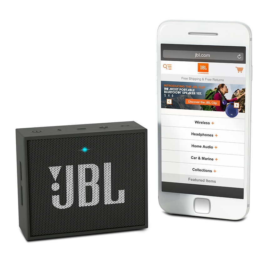 Портативная акустика JBL GO Black