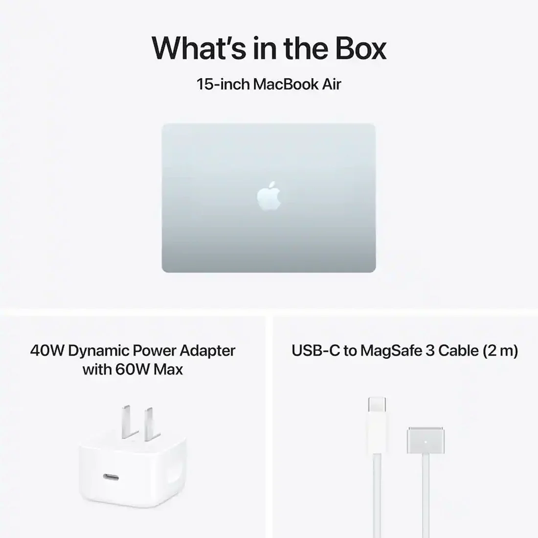 Ноутбук Apple MacBook Air 15 2026 M5 (15.3/2880x1864/32GB/512GB SSD/Apple graphics 10-core) Sky Blue (Z1LZ000VLH)
