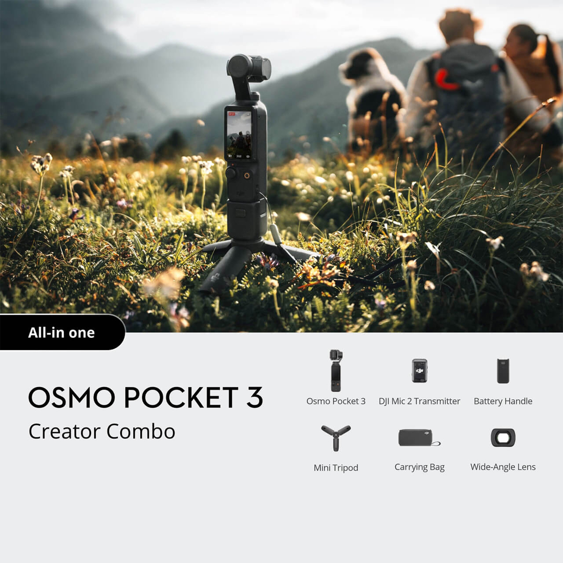 Экшн-камера DJI Osmo Pocket 3 Creator Combo