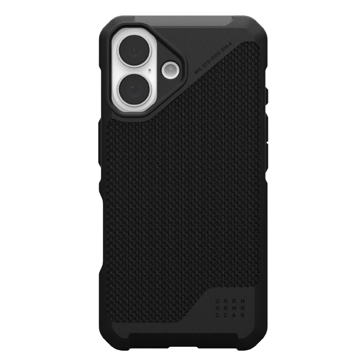 Противоударный защитный чехол UAG Metropolis LT MagSafe для iPhone 16 Kevlar Black