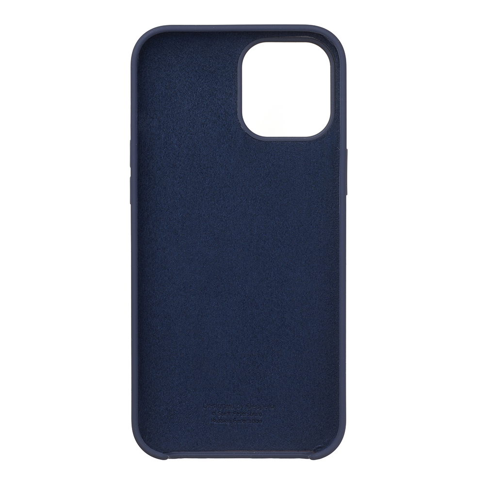 Чехол Deppa Liquid Silicone Case Blue (87717) для Apple iPhone 12 Pro Max