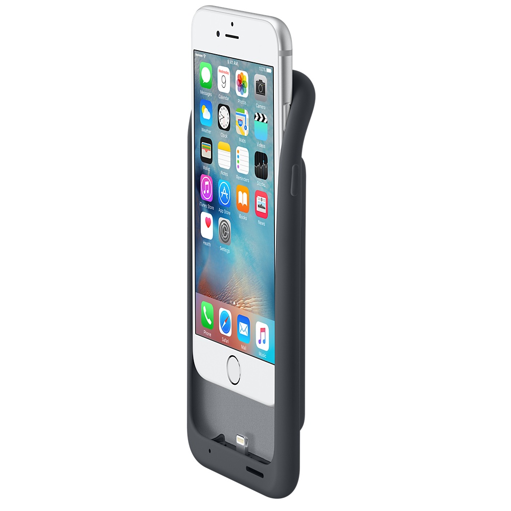 Чехол-аккумулятор Apple Smart Battery Case Charcoal Gray (MGQL2ZM/A) для  iPhone 6/6S