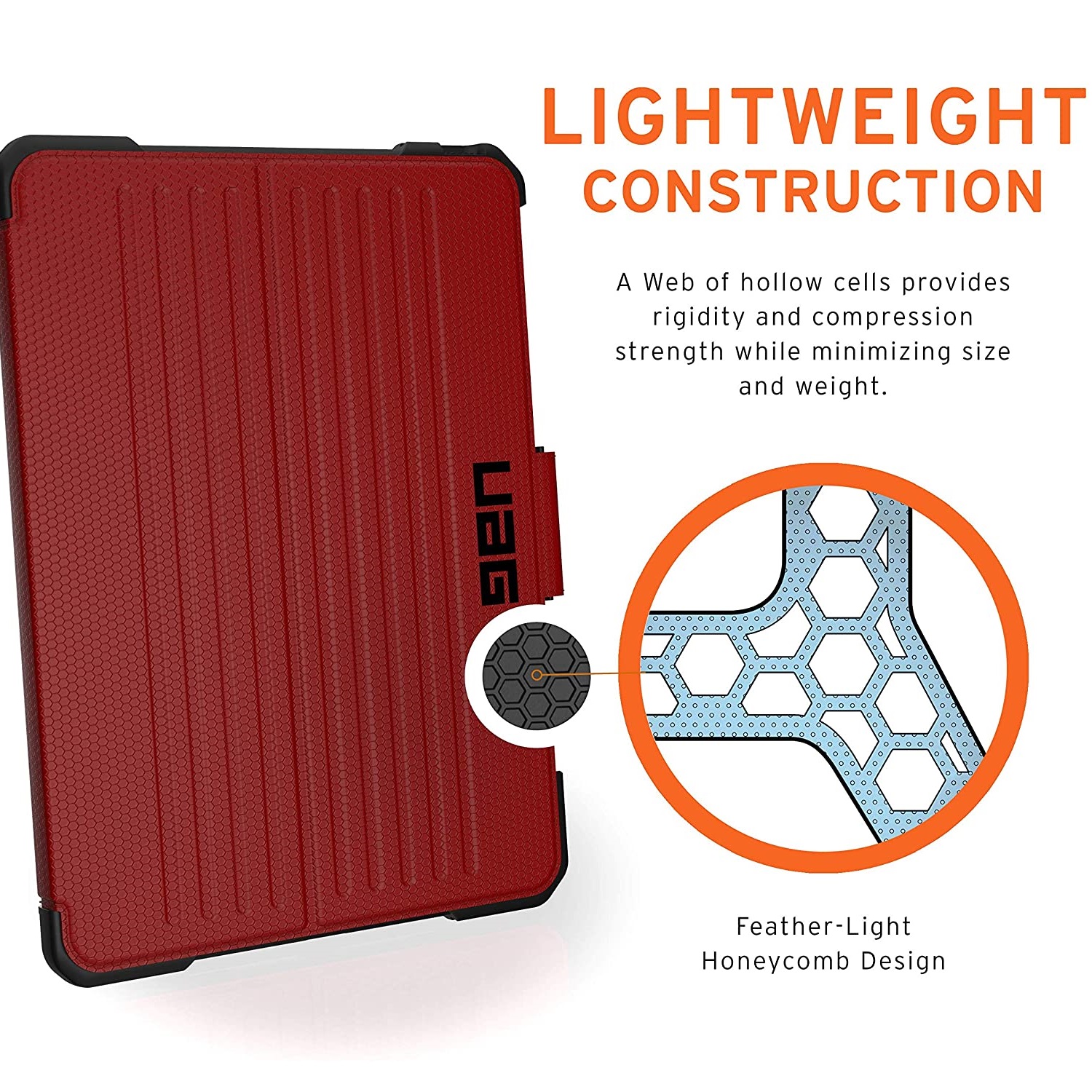 Чехол UAG Metropolis для Apple iPad Pro 11 (2020-2022) Magma