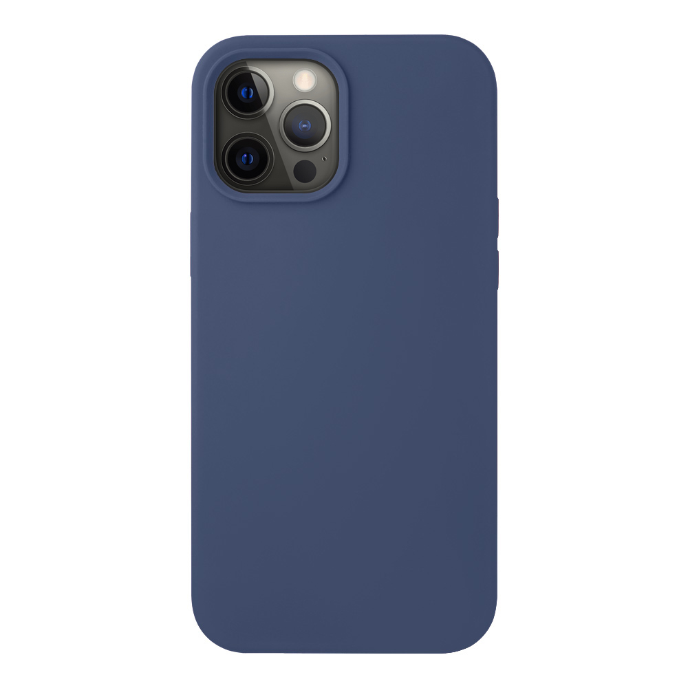 Чехол Deppa Liquid Silicone Case Blue (87717) для Apple iPhone 12 Pro Max