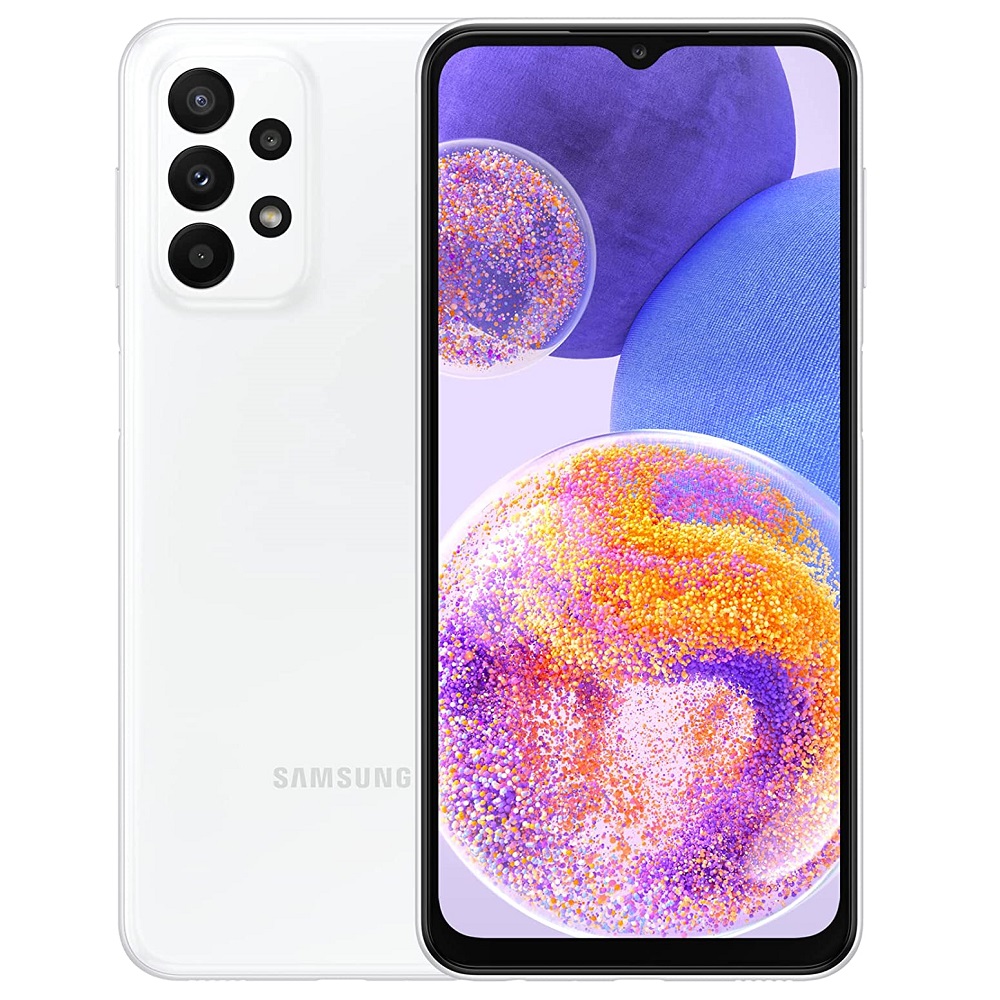 Смартфон Samsung Galaxy A23 4/128 ГБ, белый