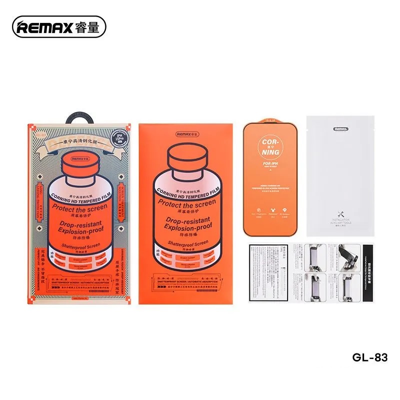 Защитное стекло Remax Full Cover (GL-83) для iPhone 15/16